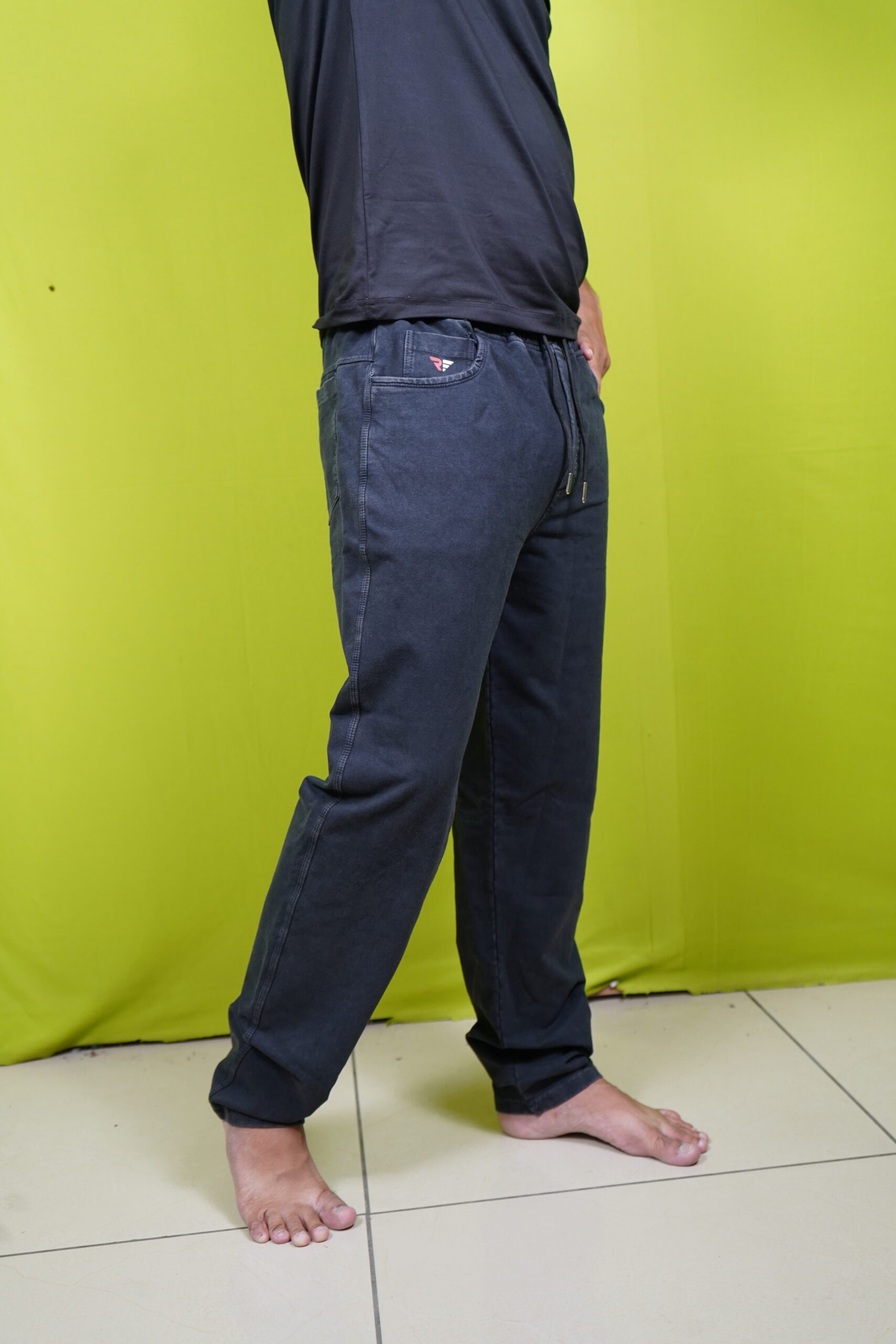 Black denim lower - Image 2